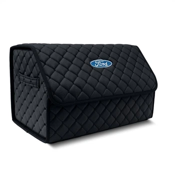Органайзер автомобильный в багажник Ford, 30*35*30 см, черный