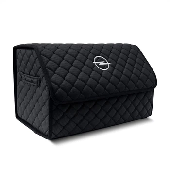 Органайзер автомобильный в багажник Opel, 30*35*30 см, черный