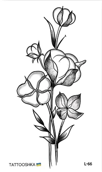 Временное тату "Хлопок" - Tattooshka Временное тату "Хлопок" (1шт) (1020017-0-2)