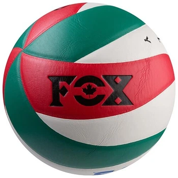 М'яч волейбольний червоно-зелений FOX12 PU