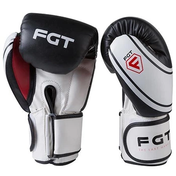 Боксерские перчатки FGT 2177, Flex, размер 8 oz, цвет черно-белые