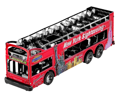 Металлический 3D конструктор "Big Apple Tour Bus", Metal Earth, MMS169