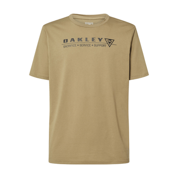 Футболка з малюнком Oakley SI Pillars Tee Tan S (FOA404136-9BU)