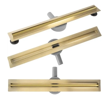 Трап для душа REA NEOX 70 PRO GOLD золотой (REA-G2718)