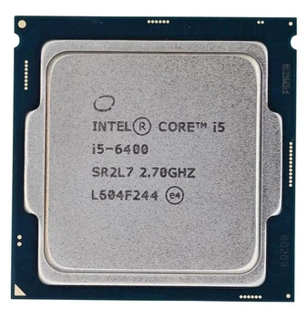 Процессор Intel Core i5 6400 (BX80662I56400) (Socket 1151, 4T, 3.3 ГГц, Box) Б/у