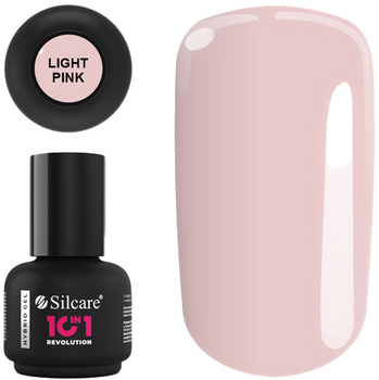 Гель-лак для нігтів Silcare 10 in 1 Revolution Hybrid Gel Light Pink 15 г (5902560528022)