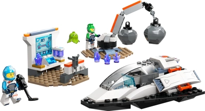Zestaw klocków Lego City Statek kosmiczny i odkrywanie asteroidy 126 części (60429)