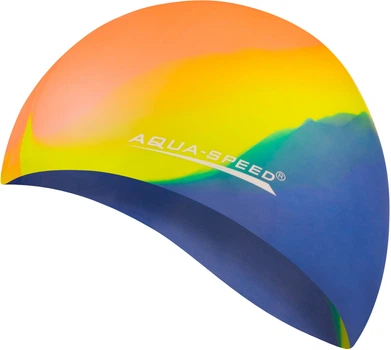Шапка для плавания Aqua Speed BUNT 4043 мультиколор Уни OSFM