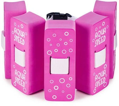 Пояс для плавания Aqua Speed KIDDIE II Unicorn 3974 розовый Дети 15-30кг
