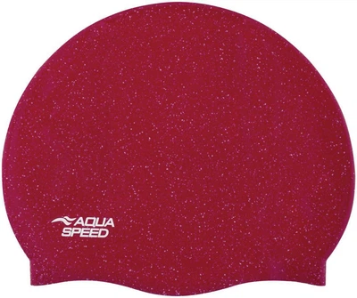 Шапка для плавания Aqua Speed RECO 9791 красный Уни OSFM