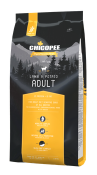 Сухой корм для взрослых собак ягненок и картофель Chicopee HNL Adult Lamb & Potato 2 кг.
