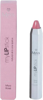 Szminka Miya Cosmetics myLIPstick naturalna pielęgnacyjna all-in-one Rose 2.5 g (5906395957514)