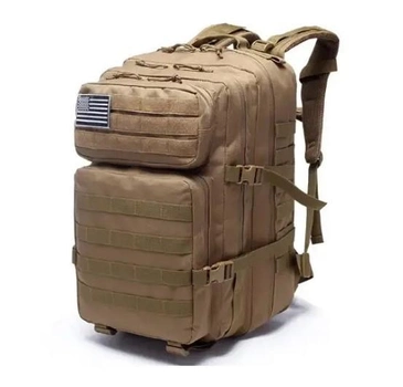 Тактичний рюкзак на 45 л D3-GGL-302 Койот