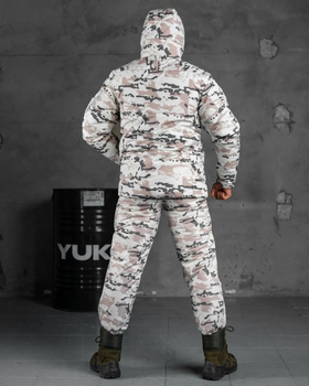 Тактический зимний теплый военный комплект Blizzak ( Куртка + Штаны ), Камуфляж: Мультикам, Размер: S