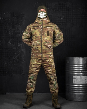 Тактический зимний теплый военный комплект Voider ( Куртка + Штаны ), Камуфляж: Мультикам, Размер: M
