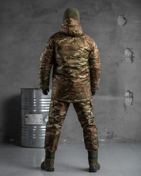 Тактический зимний теплый военный комплект Custer ( Куртка + Штаны ), Камуфляж: Мультикам, Размер: XL