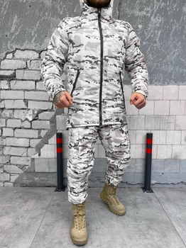 Тактичний зимовий теплий військовий комплект Warewolf ( Куртка + Штани ), Камуфляж: Мультикам, Розмір: XL
