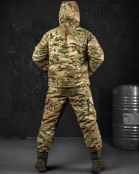 Тактичний зимовий теплий військовий комплект Mistx ( Куртка + Штани ), Камуфляж: Мультикам, Розмір: XXXL