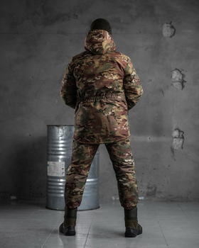 Тактический зимний теплый военный комплект Falcon ( Куртка + Штаны ), Камуфляж: Мультикам, Размер: L