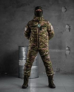 Тактический зимний теплый военный комплект SZ-17 ( Куртка + Штаны ), Камуфляж: Мультикам, Размер: XL