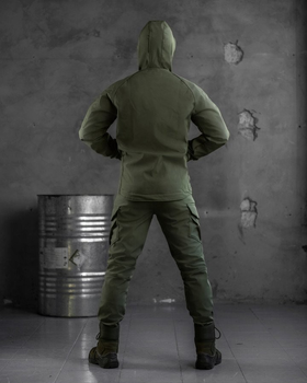Тактический зимний теплый военный комплект Mistx ( Куртка + Штаны ), Камуфляж: Олива, Размер: S