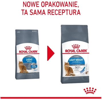 Сухий корм для дорослих котів Royal Canin Light Weight Care підтримання ваги 400 г (3182550706810)