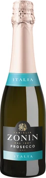 Вино ігристе Zonin Prosecco Cuvee 1821 біле сухе 0.375 л 11% (8002235026239_8002235007771)
