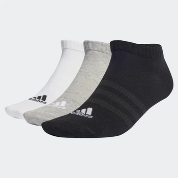 Набор женских носков коротких хлопковых Adidas T Spw Low IC1337 37-39 3 пары Medium Grey Heather (4066746302248)