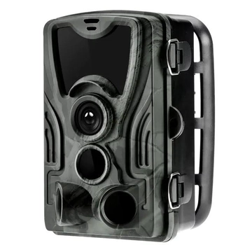 Водонепроникна фотопастка / лісова камера з датчиком, камера денного / нічного бачення зі звуком, хакі (76070990)