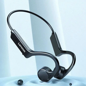 Бездротові кісткові водонепроникні навушники Lenovo X4, Bluetooth 5.3, з мікрофоном, чорні "P" (76064804)
