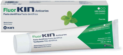 Зубная паста для ежедневного использования Kin Fluor Anticaries Mint Forte Paste 75 г (8470002382206)