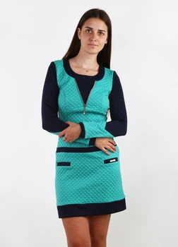 Платье Ko-style 44 Бирюзовый (KO-36441-Turquoise)