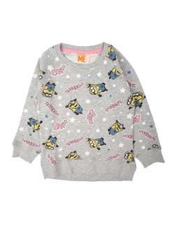 Свитшот для девочки Despicable Me 104 см Серый (GDG-1155-09-Gray)