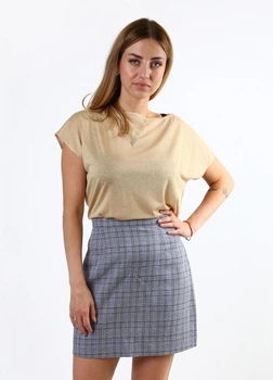 Юбка inDresser S Синий (IN-F0415Ю028Г-Blue)