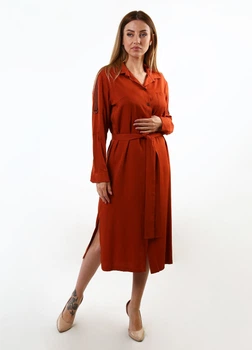 Платье inDresser XS Терракотовый (IN-F0309В037З-Terracotta)