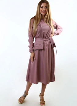 Платье inDresser S Лиловый (IN-F0275К034Д-Lilac)