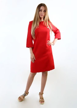 Платье inDresser M Красный (IN-F0254Ю009Ж-Red)