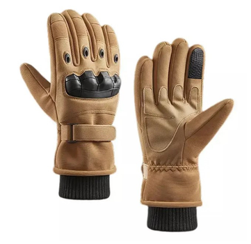 Зимние перчатки на флисе койот 30101 размер универсальный