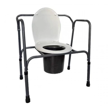 Стул туалет регулируемый складной PMED-B102 кресло для инвалидов пожилых больных