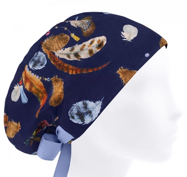 Медицинская шапочка женская HeadwearUniverse универсальная принт Ловец снов