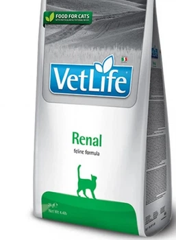 Farmina VetLife Renal Фармін сухий корм-дієта для кішок при захворюванні нирок, 2 кг
