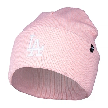 Шапка 47 Brand MLB LOS ANGELES DODGERS HAYMAK Рожевий One size (7dB-HYMKR12ACE-PK One size)