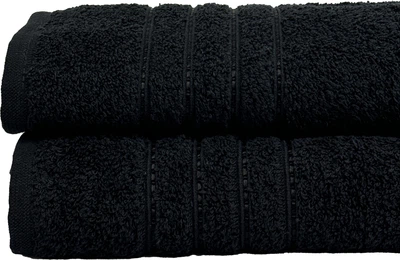 Полотенце махровое Ecotton для лица 50х90 см Black (24404)