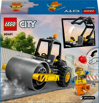 Zestaw klocków Lego City Walec budowlany 78 części (60401)