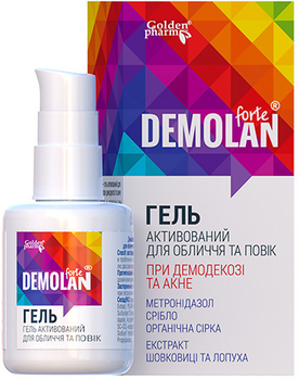 Гель Demolan Forte для лица и век 30 мл (4823015932663)