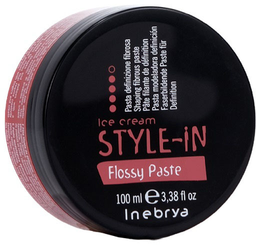 Pasta Inebrya Ice Cream Style-In Flossy Paste modelująca do włosów 100 ml (8033219160427)