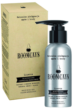 Szampon do oczyszczania i odświeżania męskiej brody Roomcays 120 ml (5907573417240)