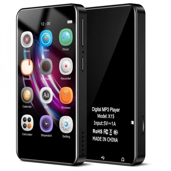 Портативний MP3 MP4 плеєр JNN X15 8 ГБ 3,6-дюймовий сенсорний екран HD 1080P FM-радіо Bluetooth