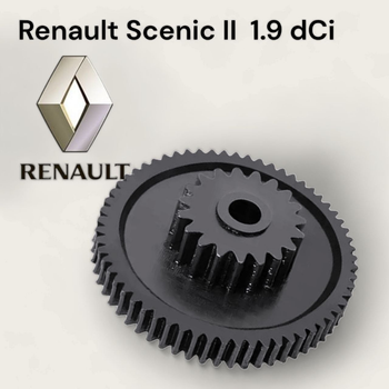 Шестерня клапана ЄДР ремкомплект EGR dCi 1.9 подвійна Рено Сценик кругла Renault Scenic A2C53025930 ЄГР A2C53082890 A2C53182341