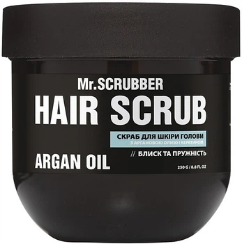Скраб для кожи головы с маслом арганы и кератином Mr.Scrubber Argan Oil Hair Scrub